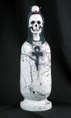 Isis Canopic Jar/Funerary Urn by Jesse Berlin