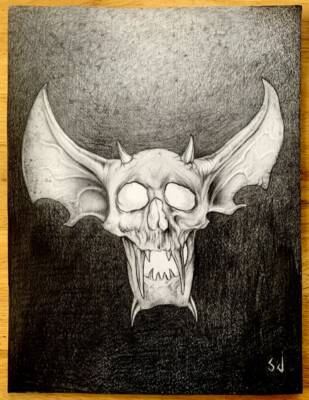 Vampire Skull by Stephen Jung
